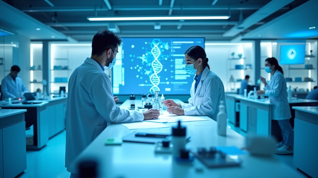 Geleceğin ilaç geliştirme laboratuvarı, teknoloji ve insan işbirliği